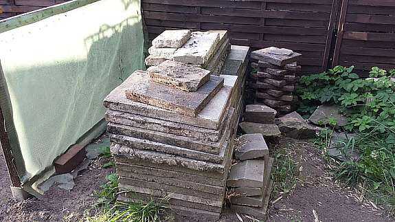 Betonplatten 60x40 Zu Verschenken