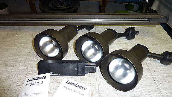 3 Lampen Deckenstrahler