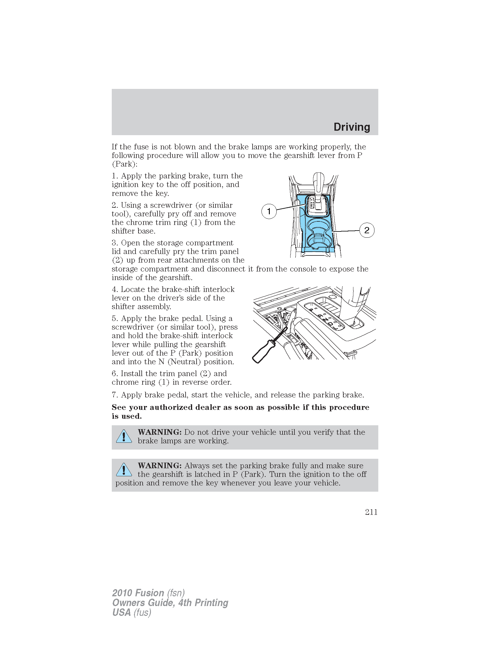 Ford Fusion Service Manuals [2005-2010] PDF ServicingManuals