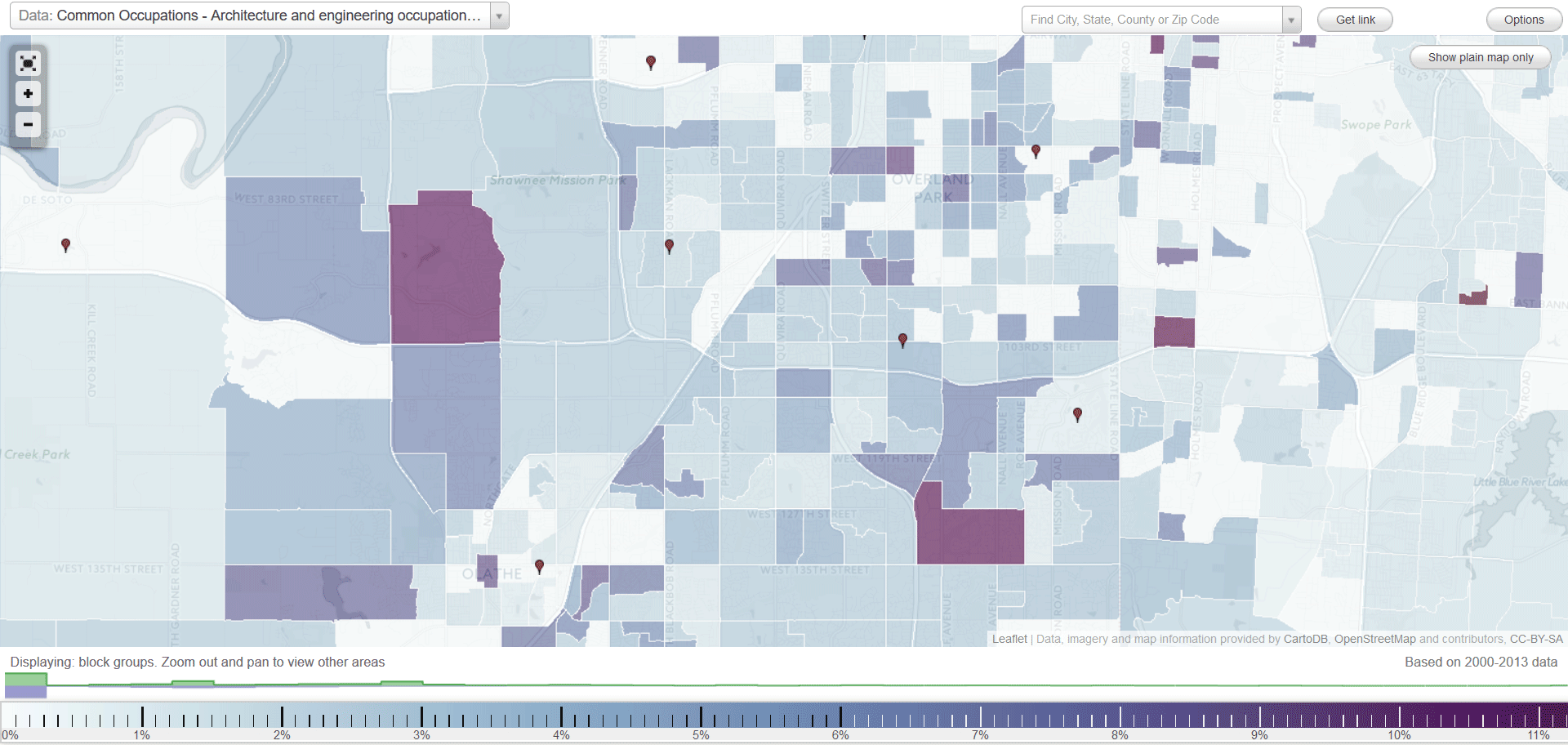 KC Suburb Analytics (Overland, California rent, pros and cons, living