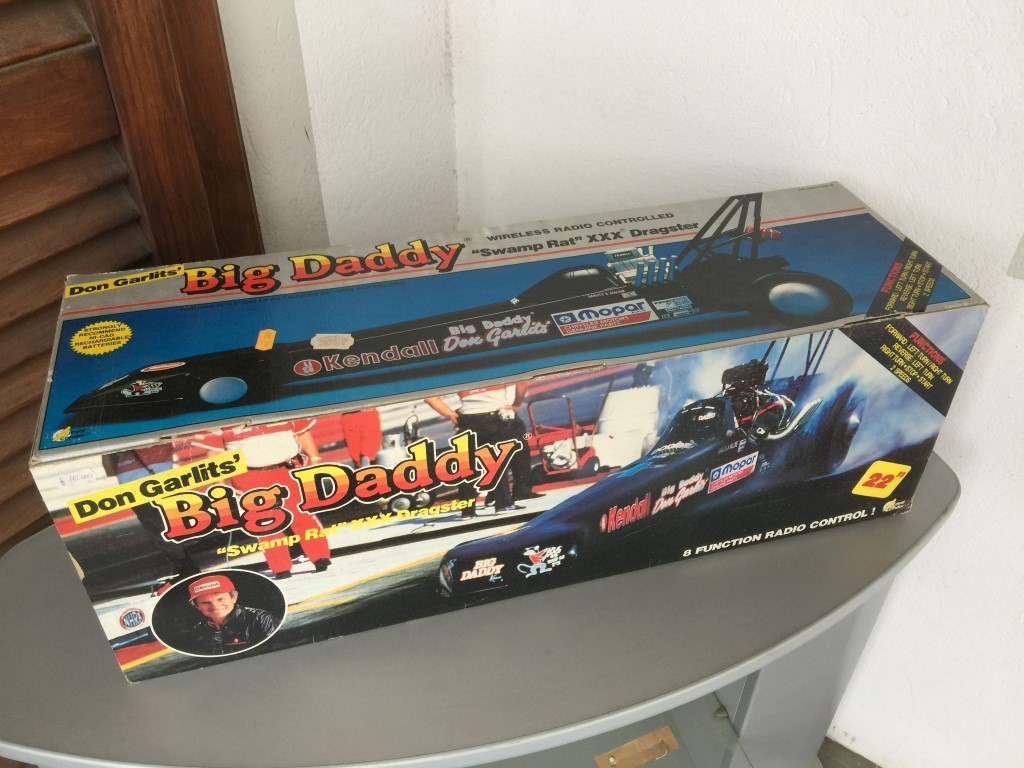Big 1988# Vintage Big Daddy Don Garlits Remote Control Dragster Swamp