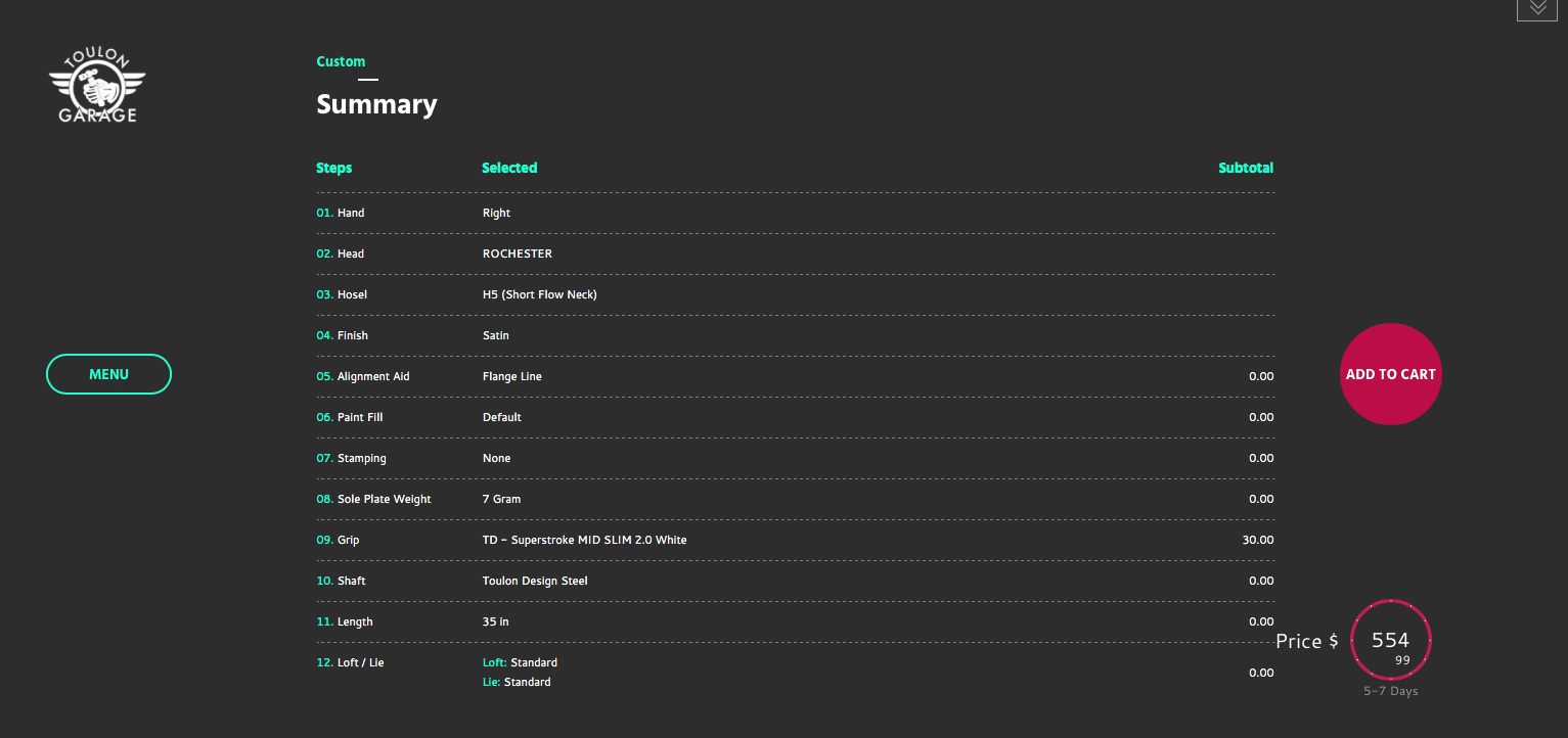 Toulon Garage Rochester 35" BRAND NEW (possible trade available) For