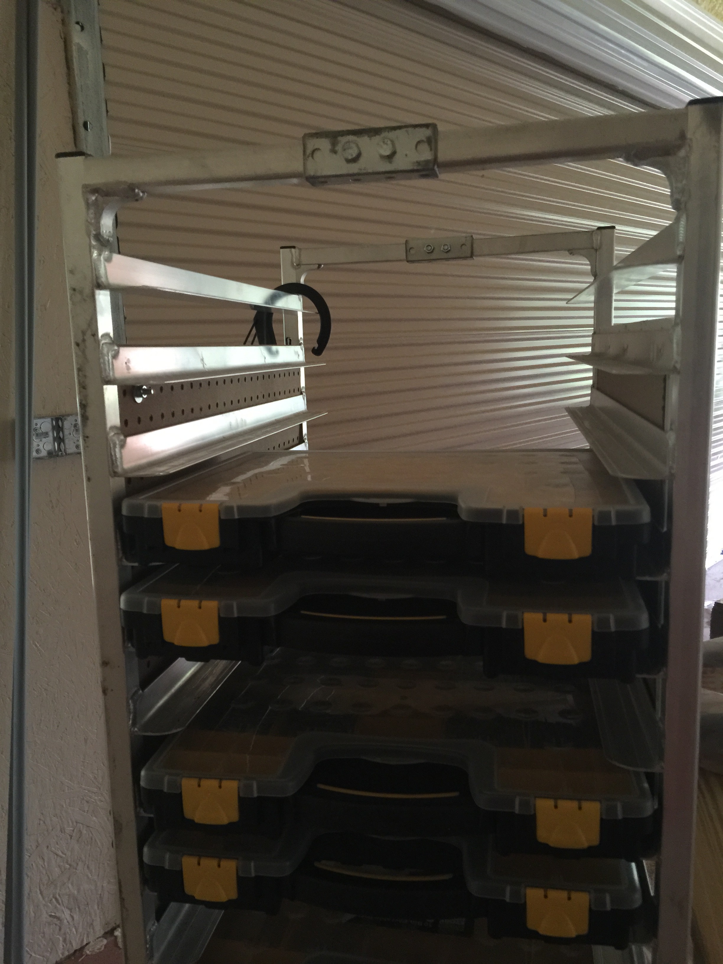 A Rolling Organizer Utilizing Harbor Freight Parts Storage Cases Your