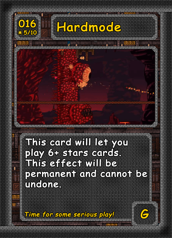 Terraria Trading Cards