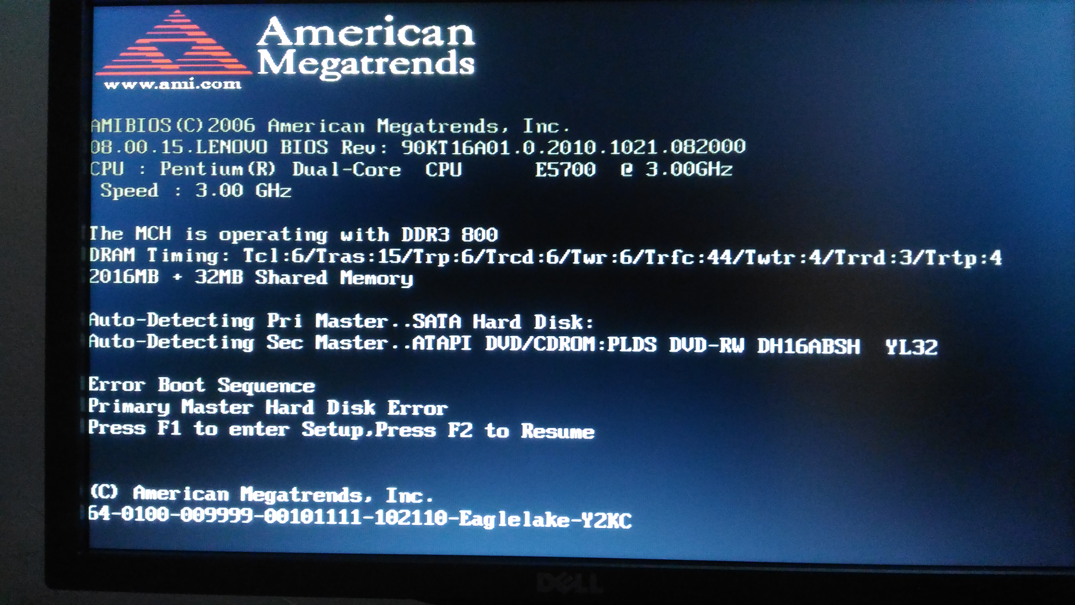 Solved Computer bootup error Tech Support Guy