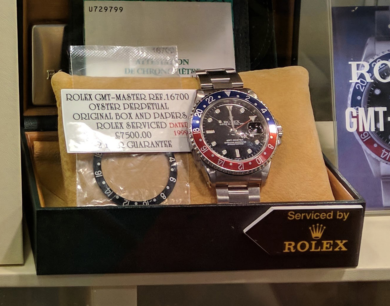 Rolex SD, SM & GMT Austin Kaye on the strand.