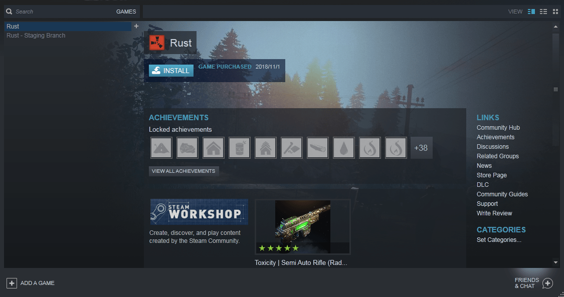 Selling Selling Rust New Accounts Price 8 + Info Changeable