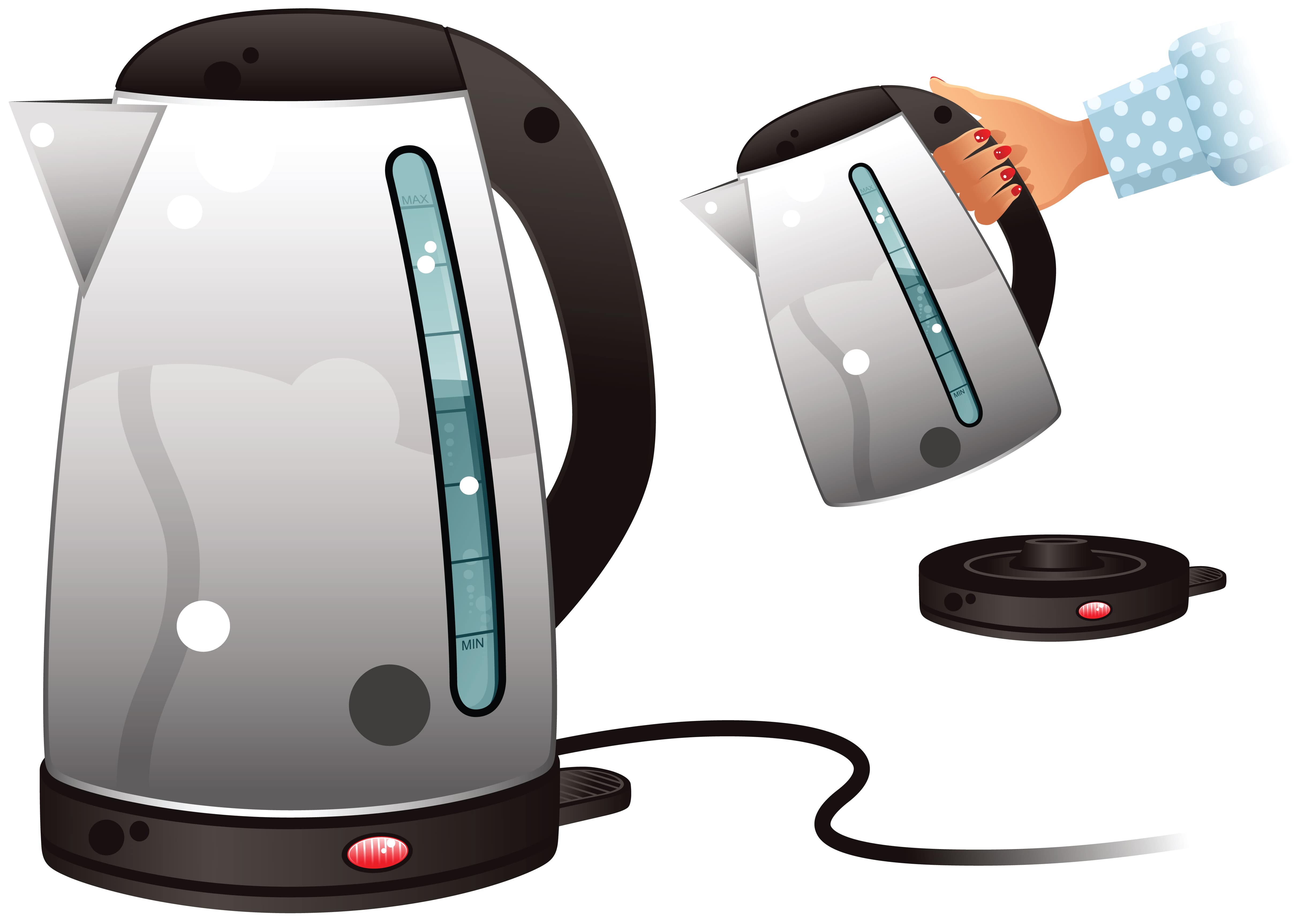 Black + Decker Electric Kettle, 2200 Watt, 1.7 Liter, White JC70 Al