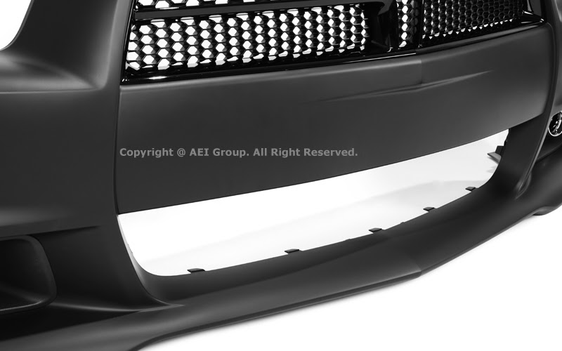 1114 Dodge Charger SRT8 Front Bumper Cover Mesh Grille Fog Light