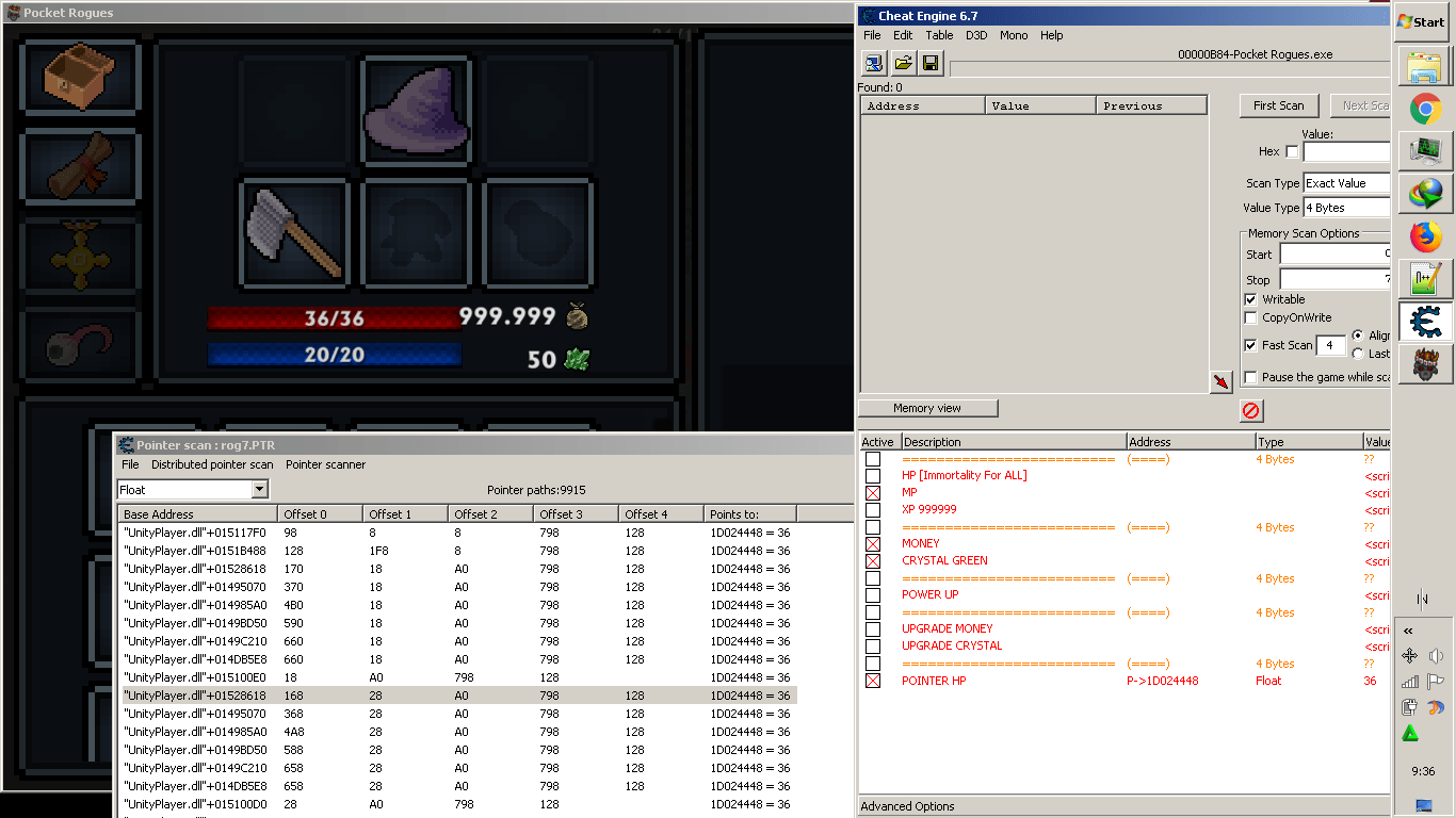 Poe Rogues Cheat Sheet