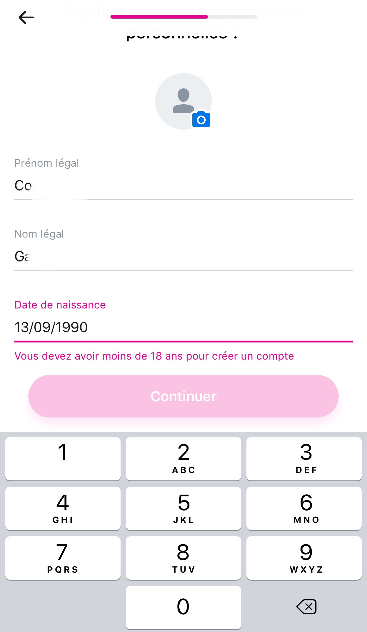 Can't create new account because of age limit [Solved] Revolut Community