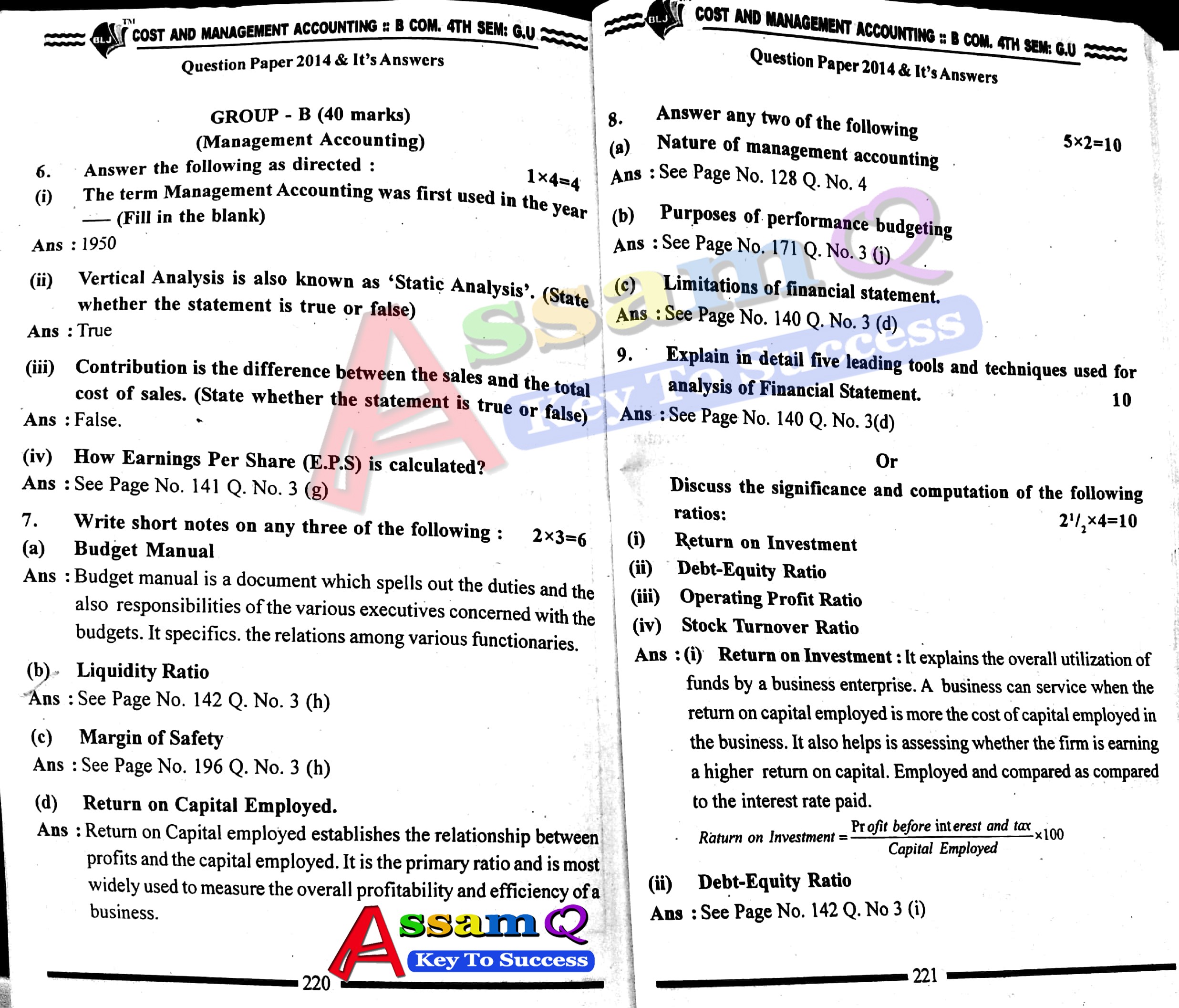 Business Laws Question Paper’ 2020, Gauhati University B