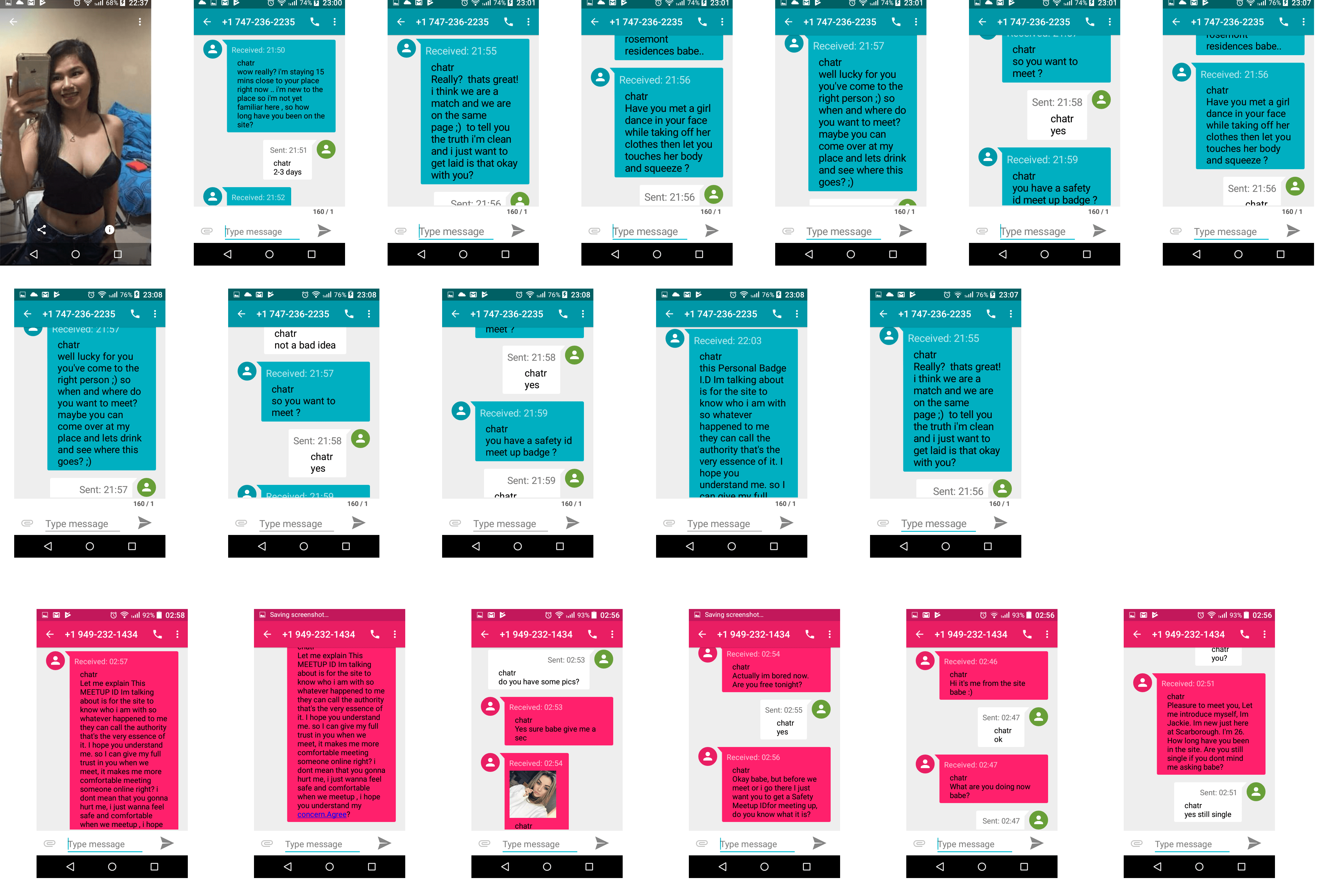 Safety Hookup ID / Safety Meet Up Badge for dating