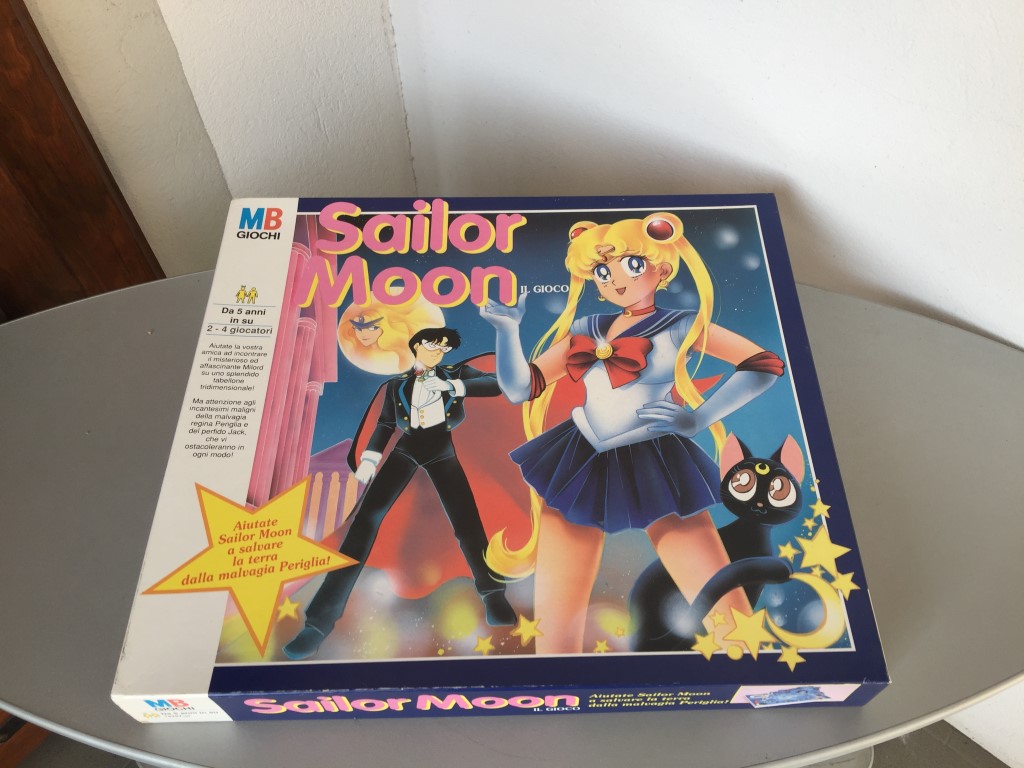 Vintage 1993 MB Milton Bradley Bandai Board Game Sailor Moon Board