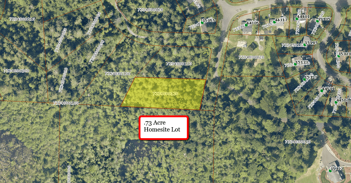 .73 ACRE PROPERTY KING COUNTY, WA JUST EAST OF NORTH BEND, WA