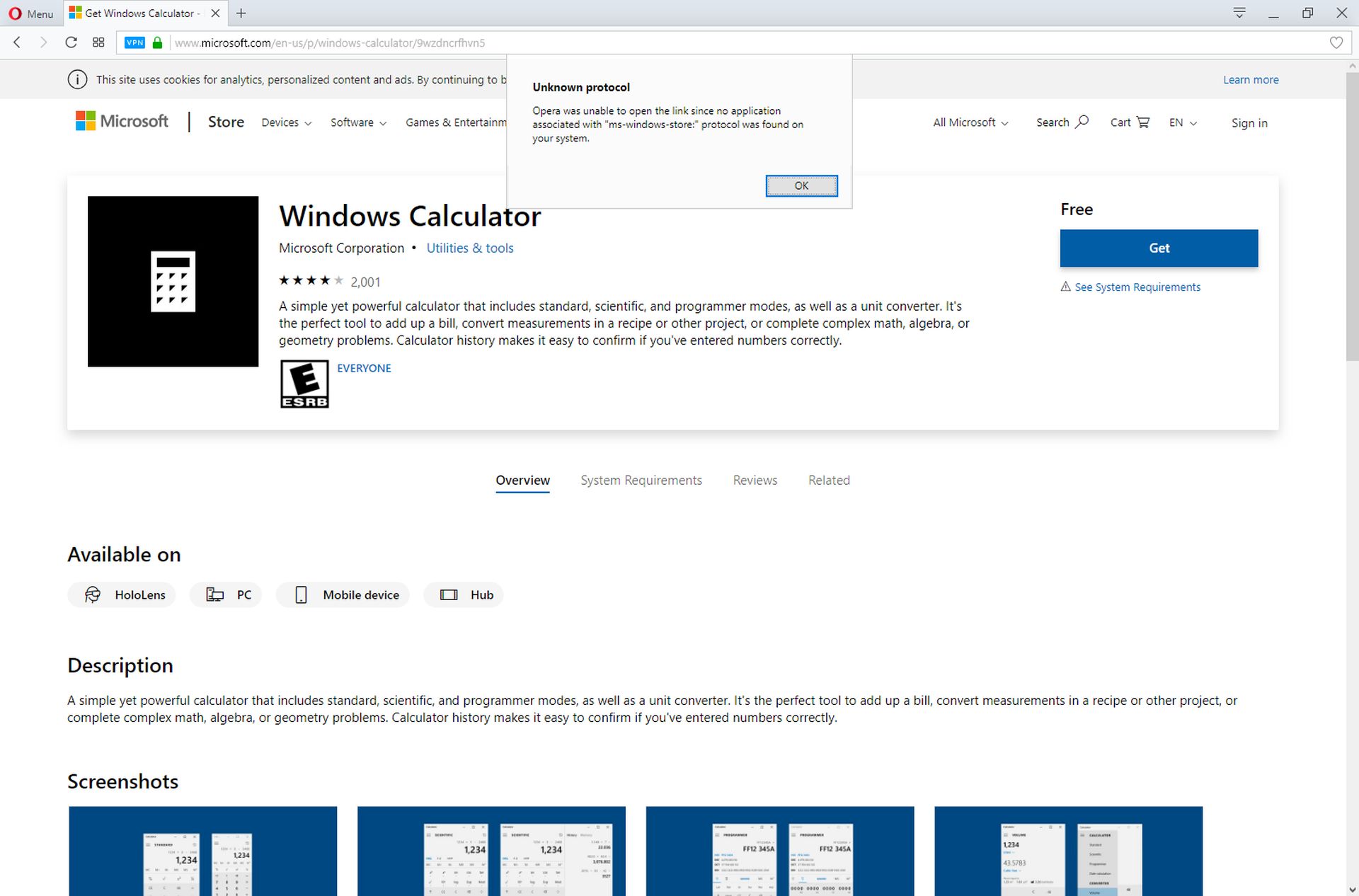 WTF? Setting up new Win10 where is the standard calculator?