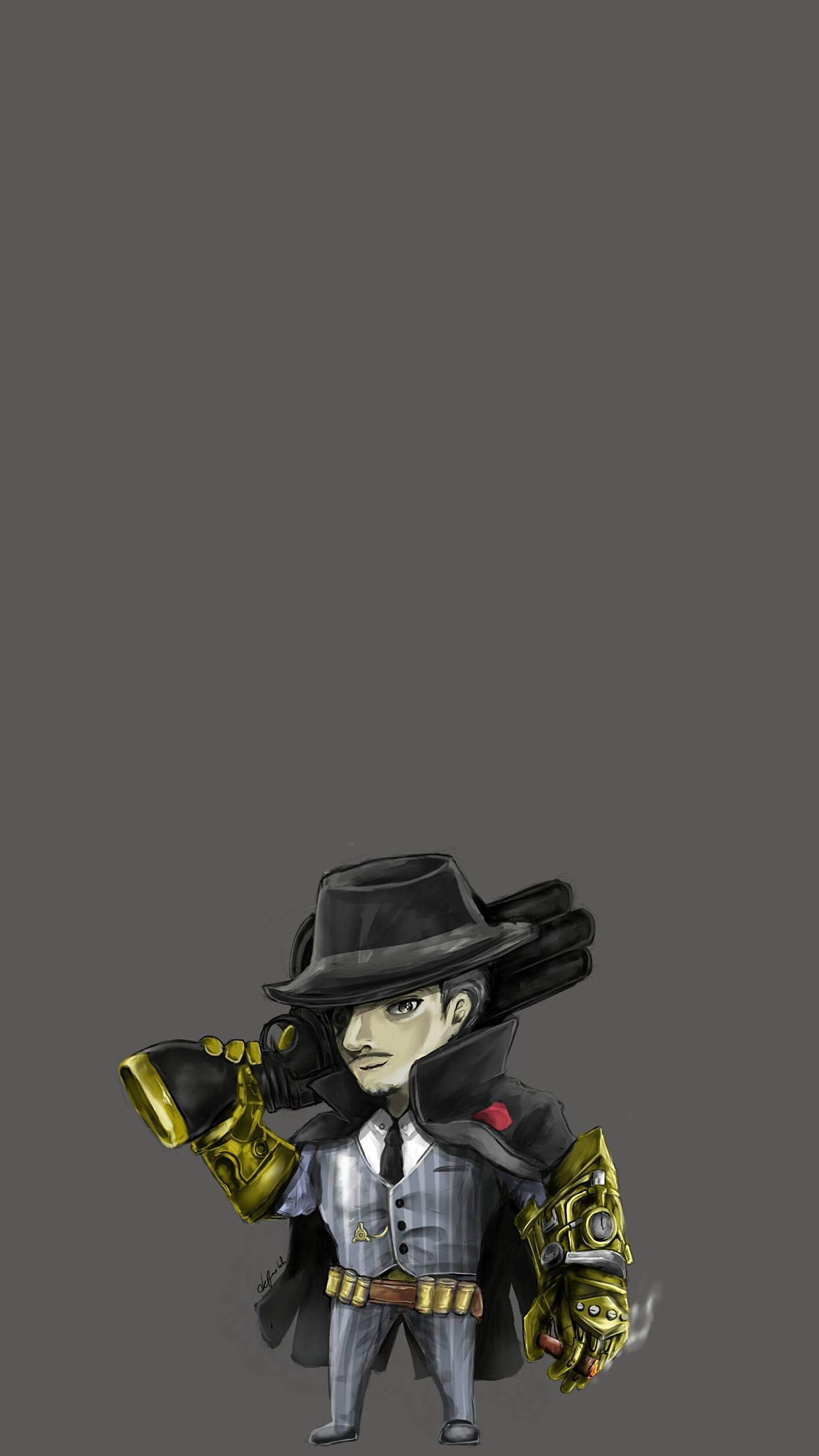 Wallpaper Mobile Legends Roger Dark Gent by Defrikh MasMochen