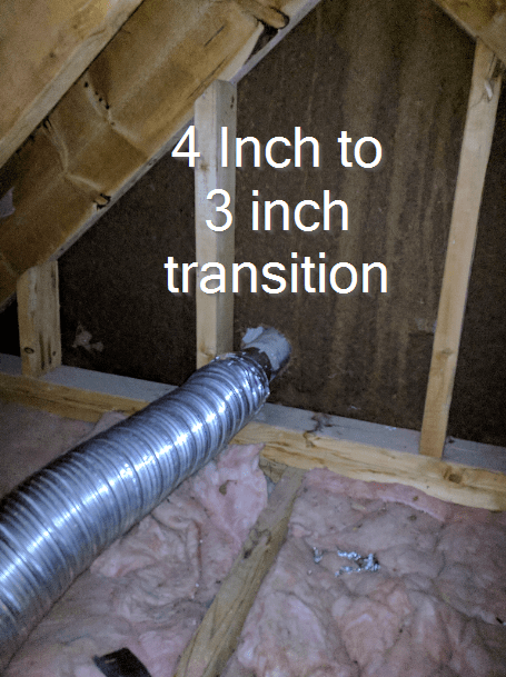 New bathroom vent fan dripping water