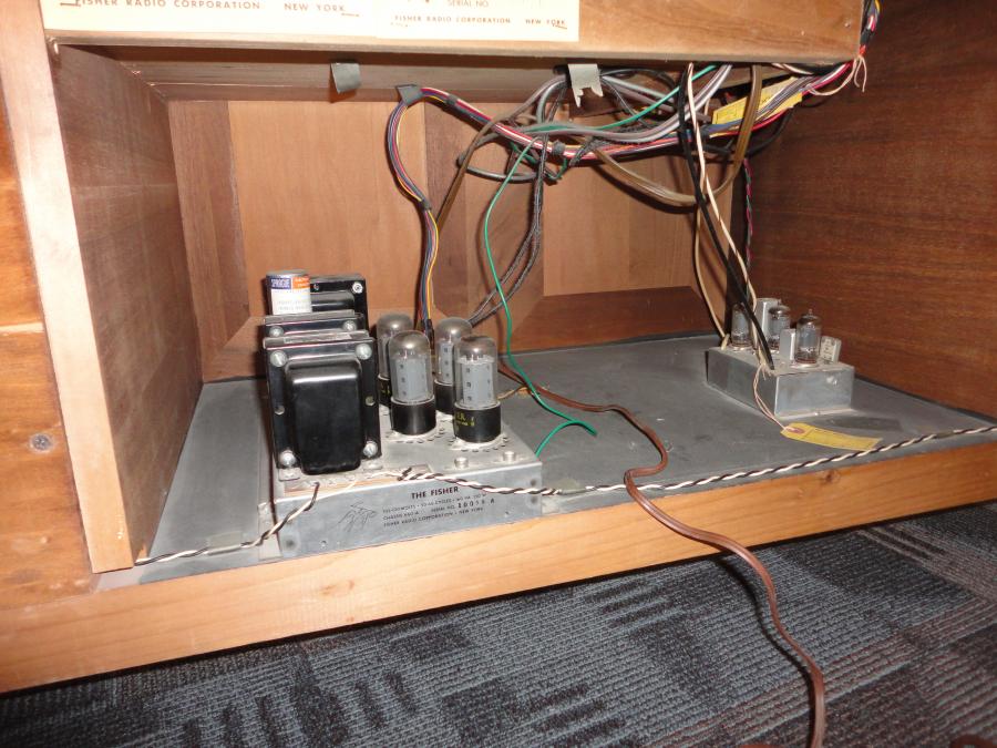 JFK's Fisher stereo installation at The White House Do we know the