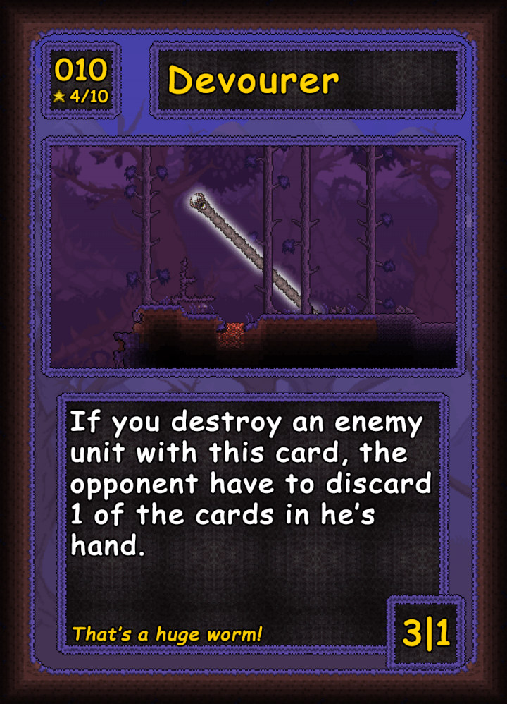 Terraria Trading Cards