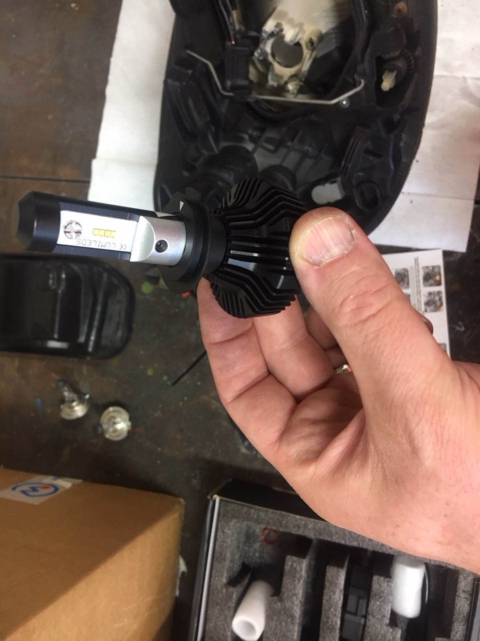 Installing LED's to replace Headlight bulbs Volvo Owners Club Forum