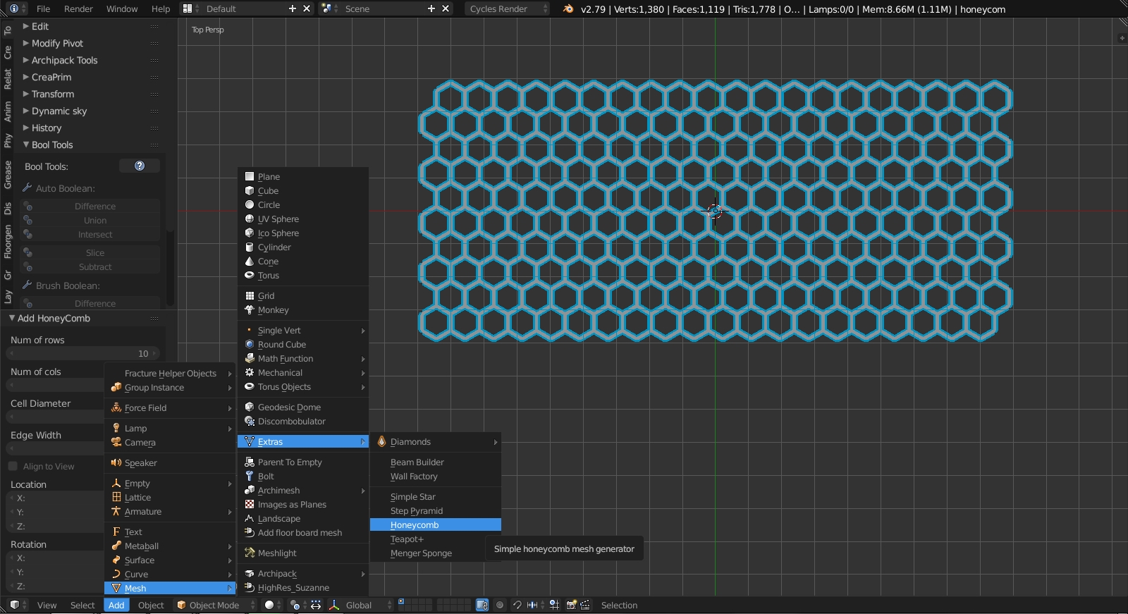 How to make a car grille? r/blender