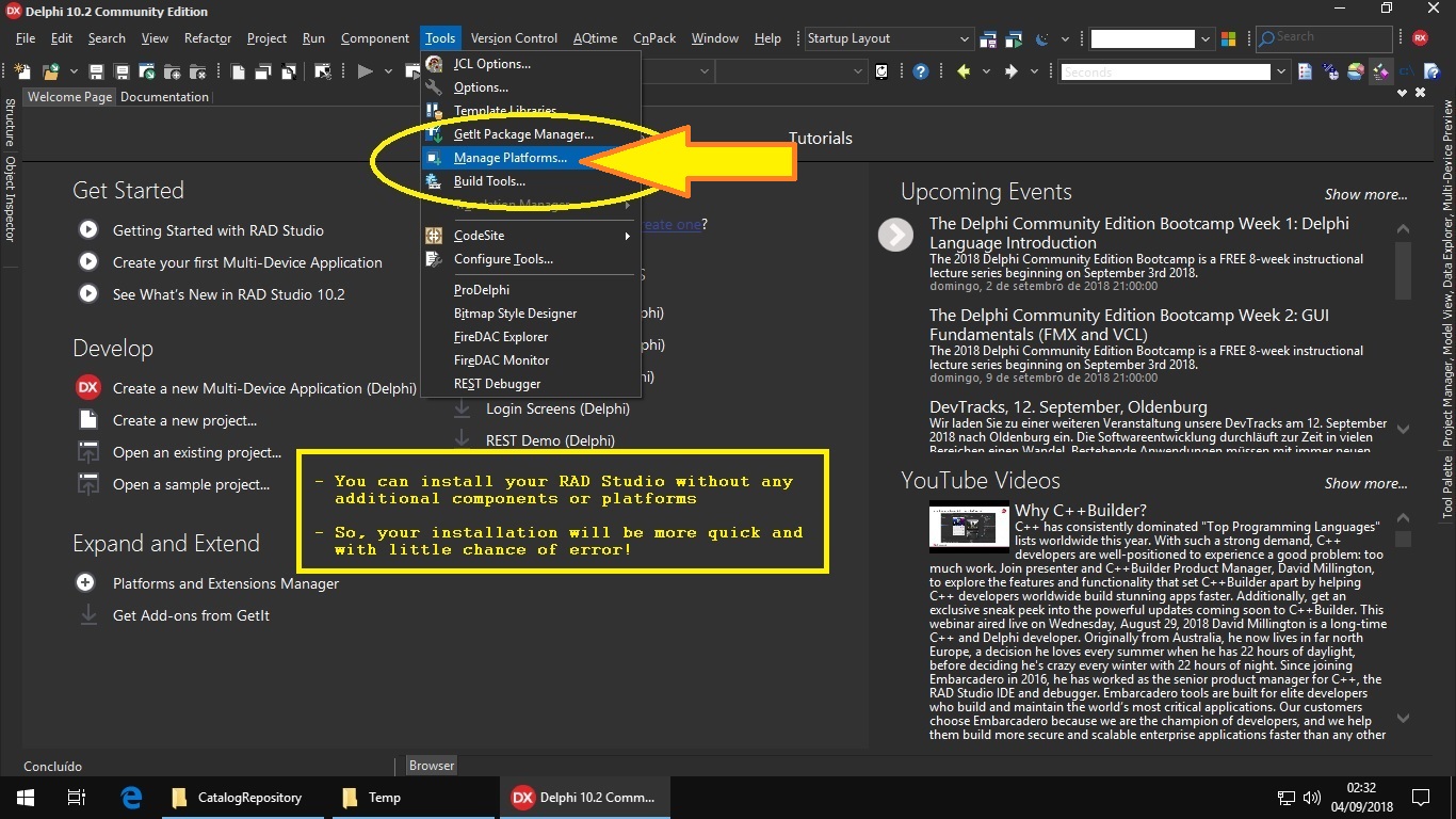How install Delphi/C++Builder Community Edition without errors! Its