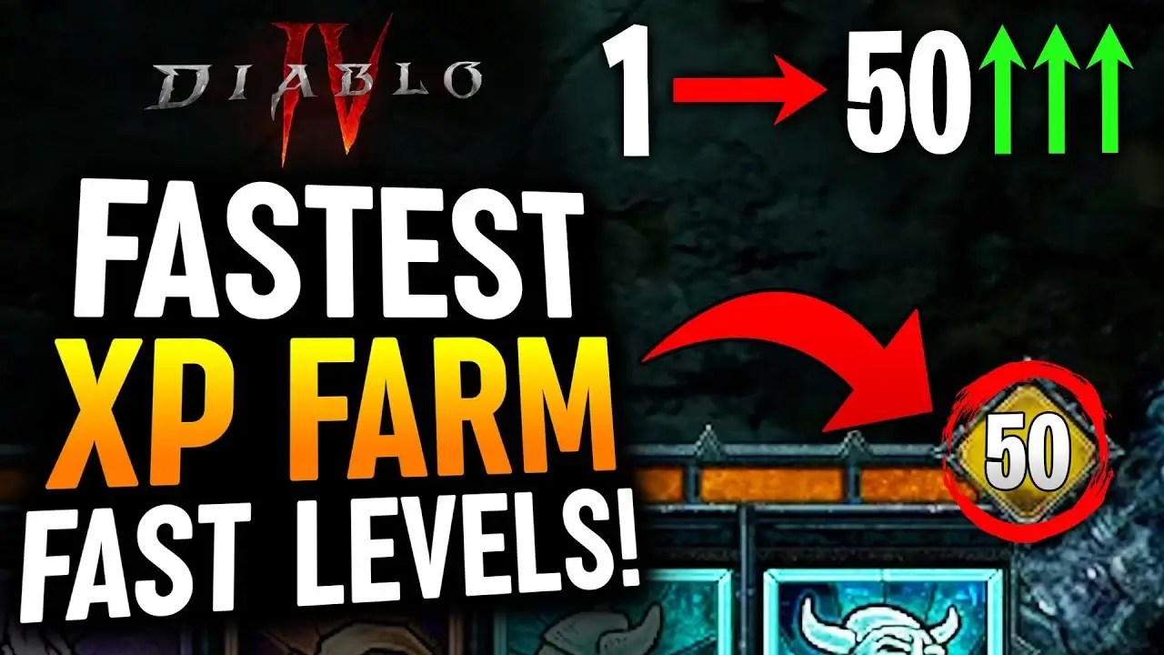 Diablo 4 A Quick Method To Level Up And Farm XP For Any Classes! IGGM