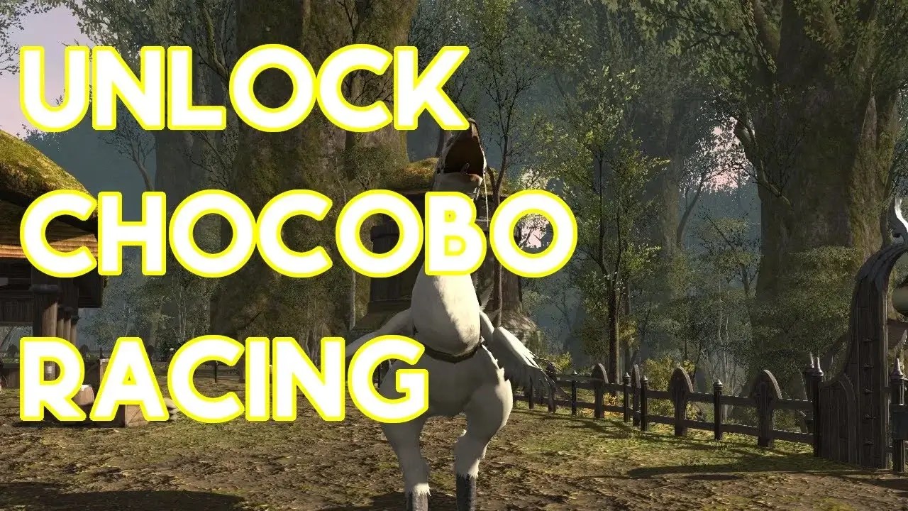FFXIV The Complete Guide To Chocobo Racing And Breeding!