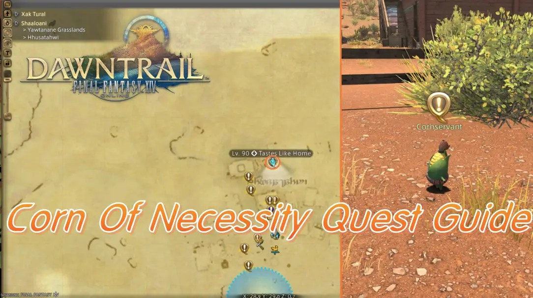 FFXIV How To Complete Corn Of Necessity Quest And Its Side Quests In