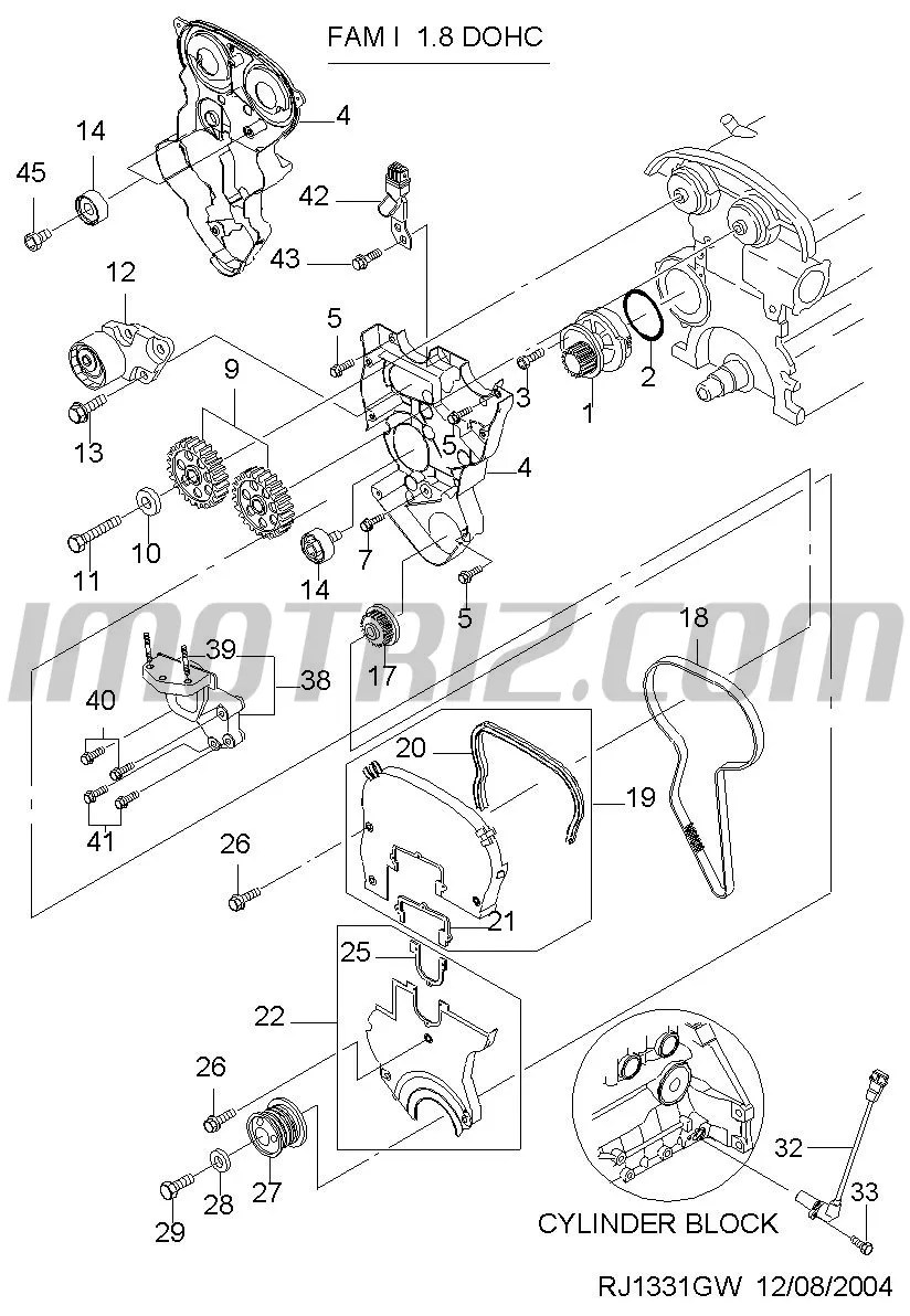 Soporte Tensor De Faja De Distribucion Chevrolet Aveo