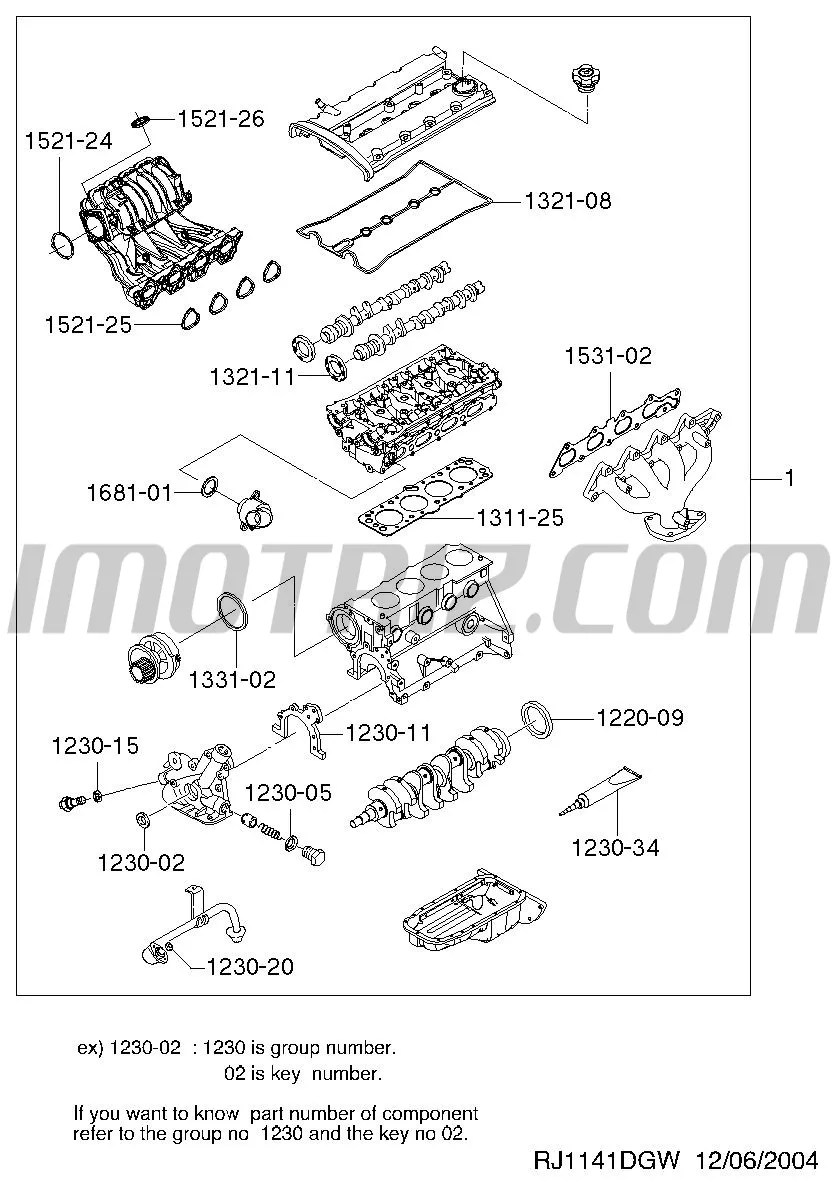 Empaques Motor Completa(C/Retenes)"Metal." Advance 2006/ 1.8 Chev Optra