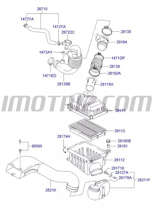 Valvula Pcv Hyundai Tucson