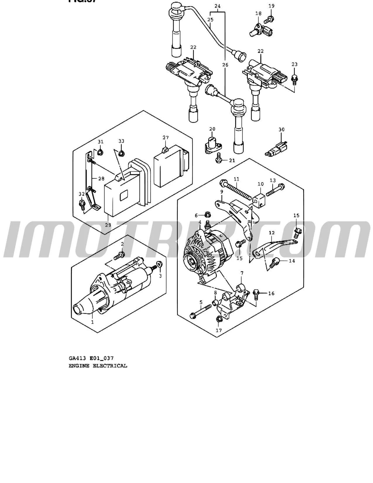 Bobina De Ignicion Chevrolet Esteem/Swift/Jimny/Vitara Vitara