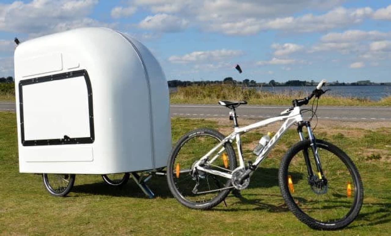 自転車用キャンピングカーの「Wide Path Camper」から、クルマで牽引する「Homie」 [インターネットコム]