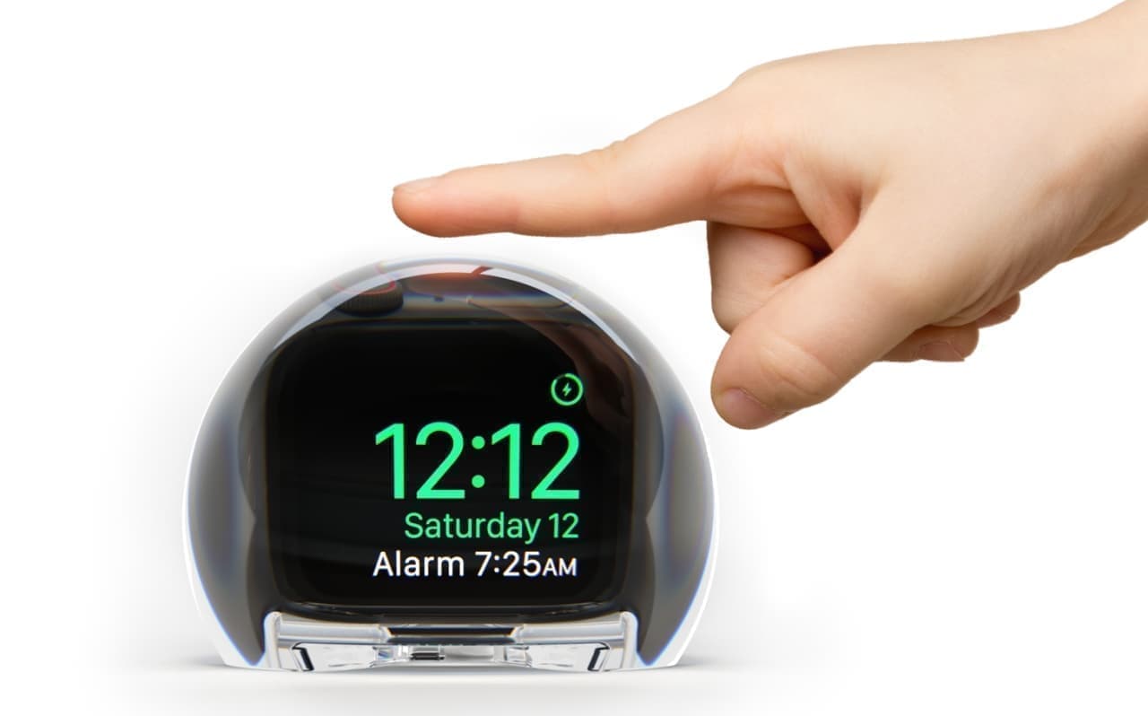 Apple WatchをApple Clockにする「Nightwatch」 画面サイズも音量も大きくしちゃいますよ [インターネットコム]
