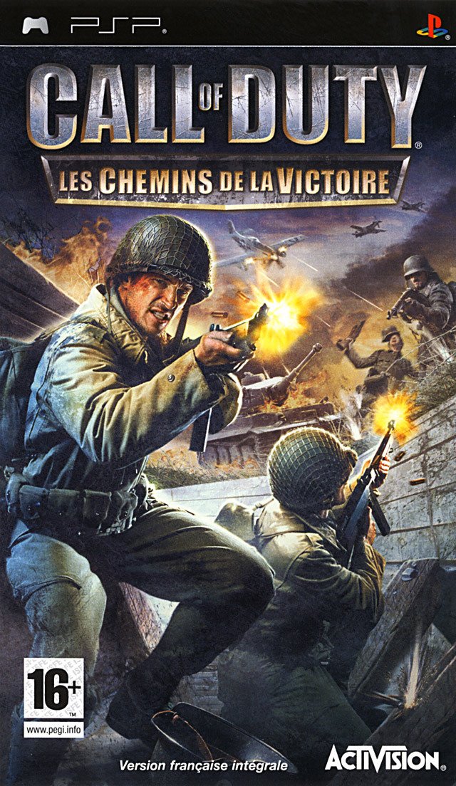 Call of Duty Les Chemins de la Victoire sur PlayStation Portable