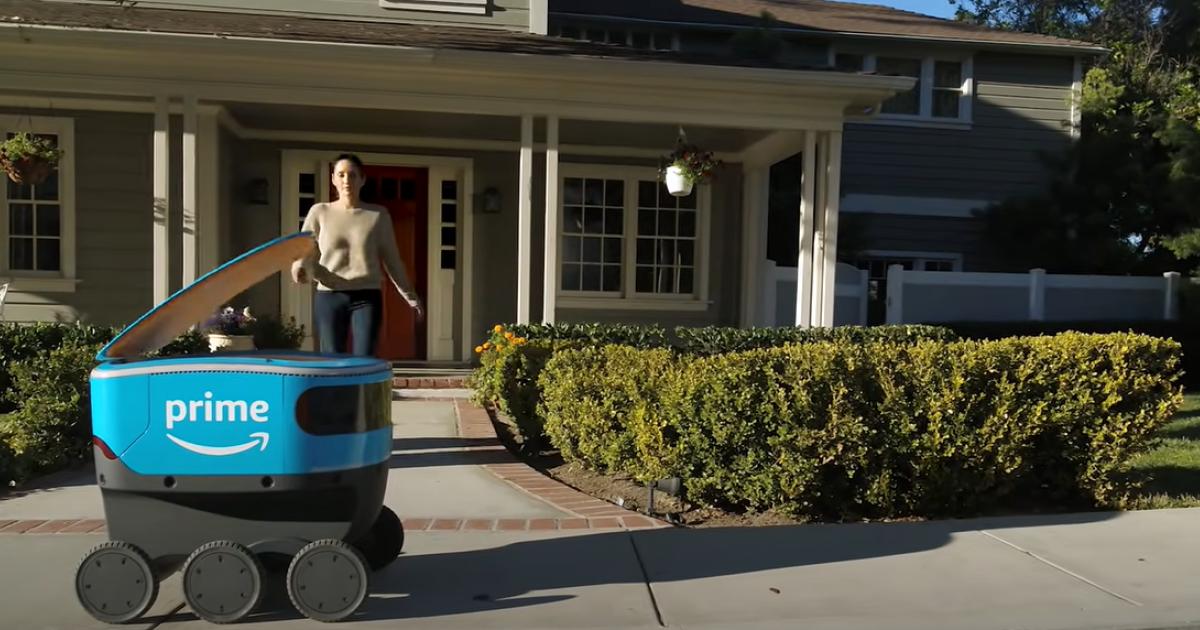 Amazon Scout Neuer Lieferroboter in Finnland entwickelt