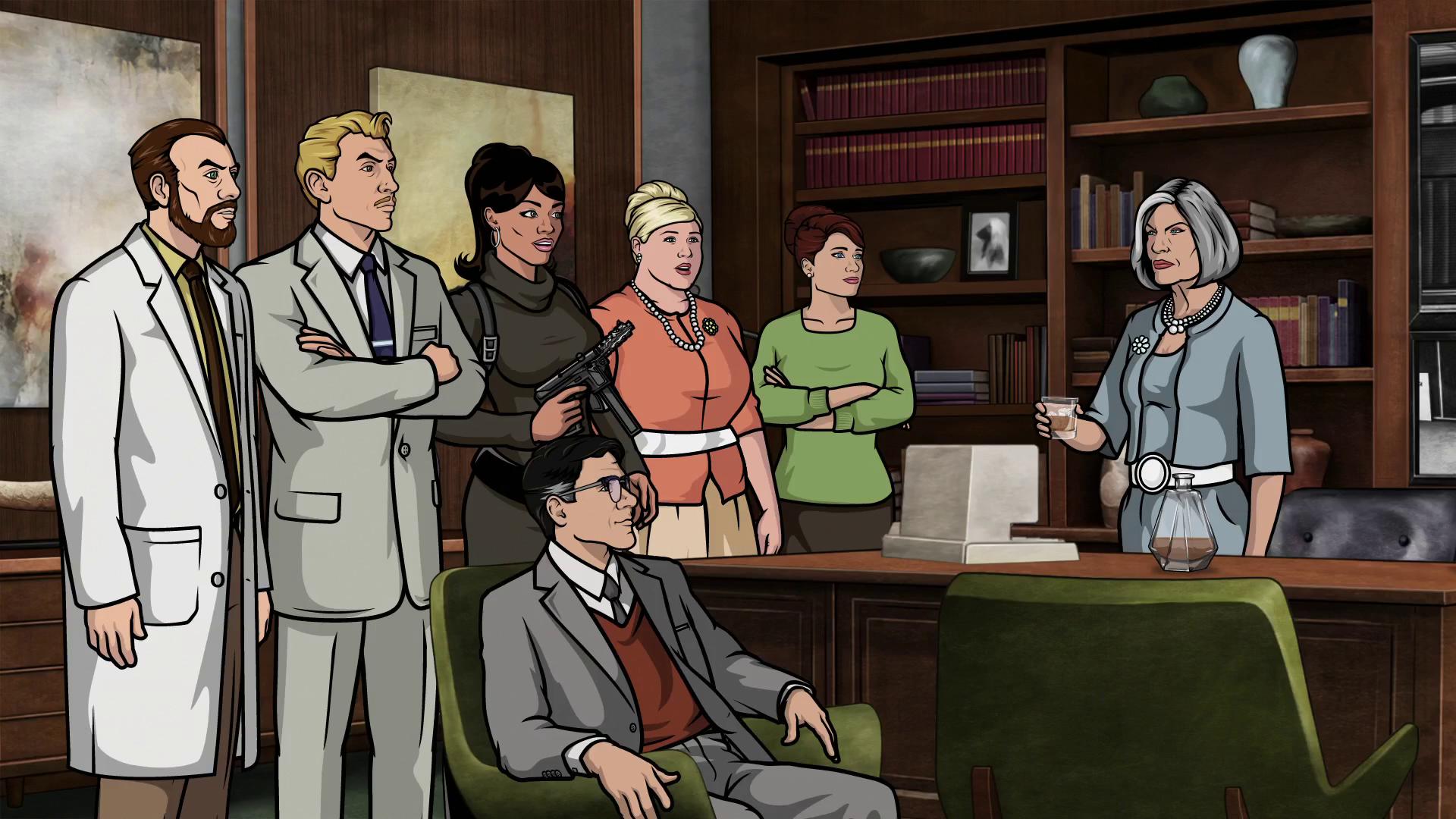 Спецагент Арчер / Archer 2 сезон, 13 серия "Двойные неприятности