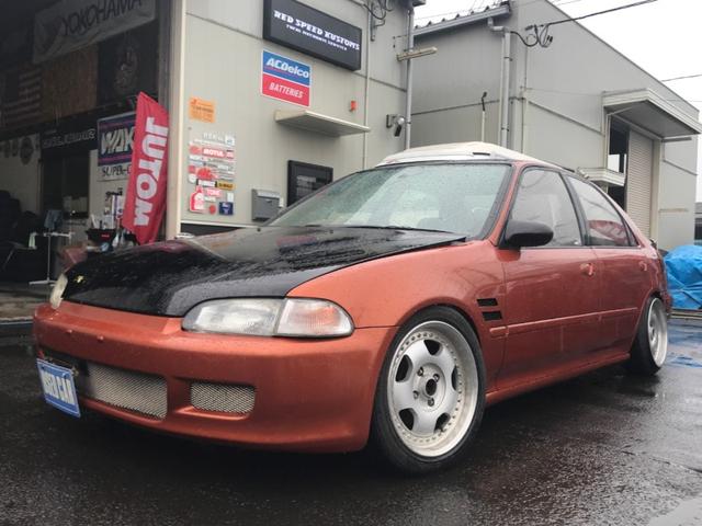 🇯🇵🥇🇯🇵 シビック フェリオ Sir 中古 シビックフェリオ SiR 後期型 屋根付ガレージ保管禁煙車(大阪)の