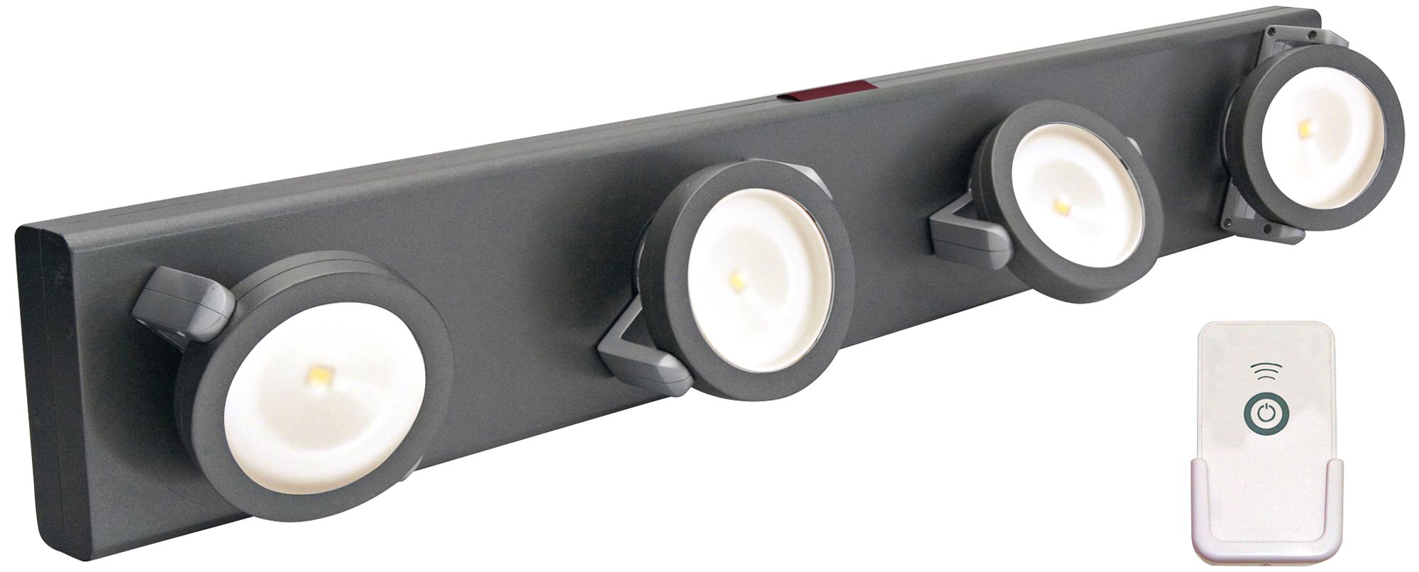 LED Battery Powered Gray Light Bar with Remote