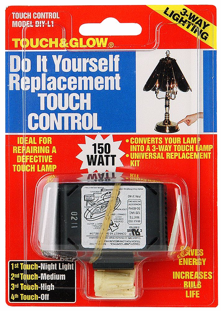 Touch & Glow DIY Replacement Touch Control Lamp Kit - #35098 | www