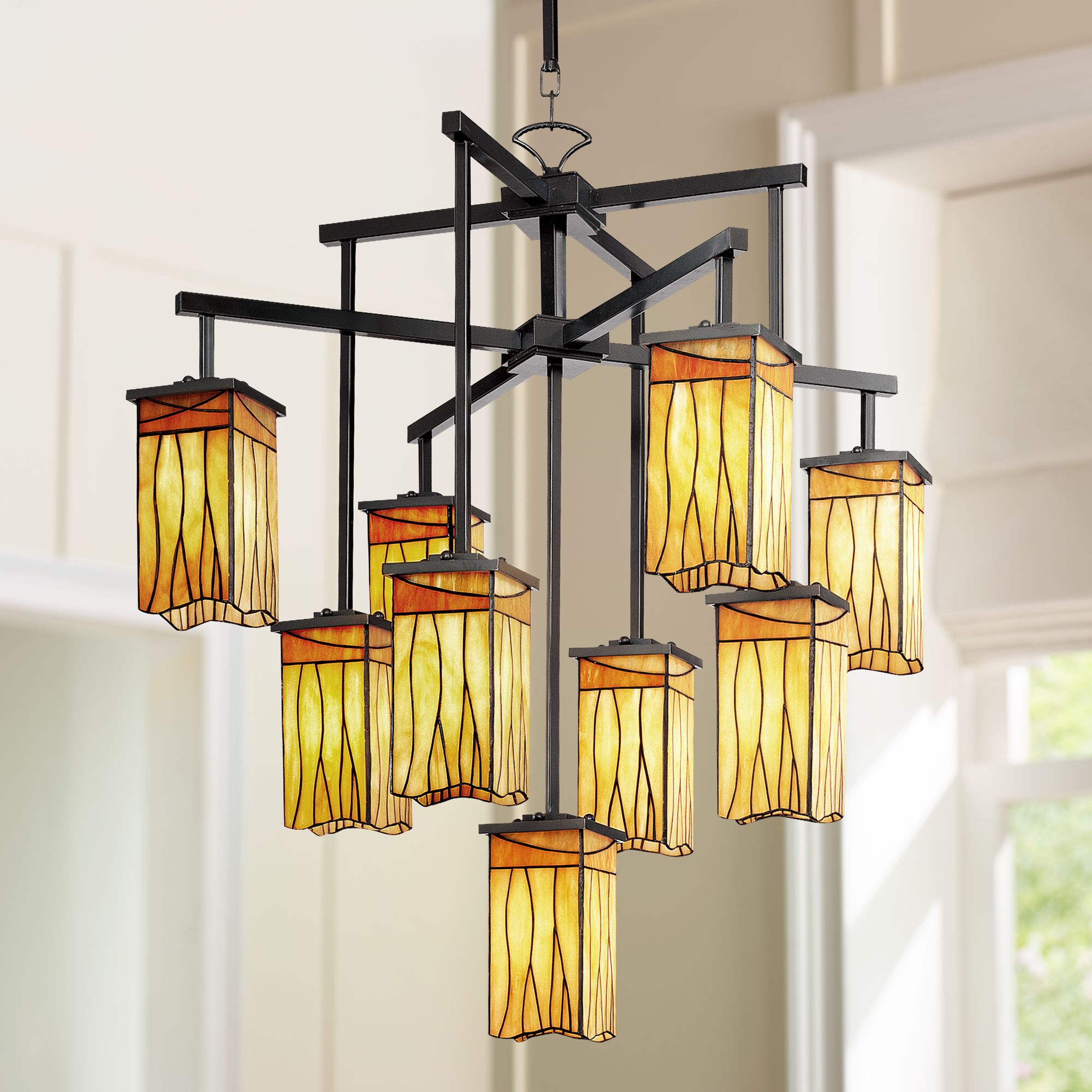 Tiffany Chandeliers Stained Glass Tiffany Chandelier Designs Lamps Plus