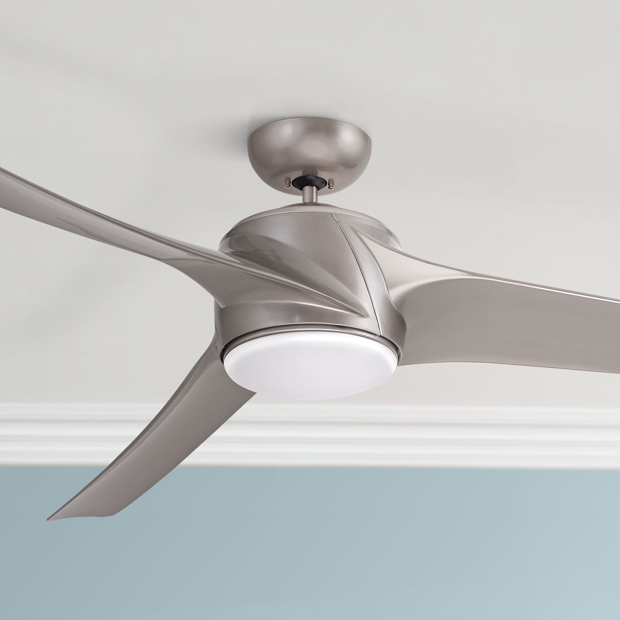 60" Emerson Luray Eco Platinum LED Ceiling Fan 11A61 Lamps Plus