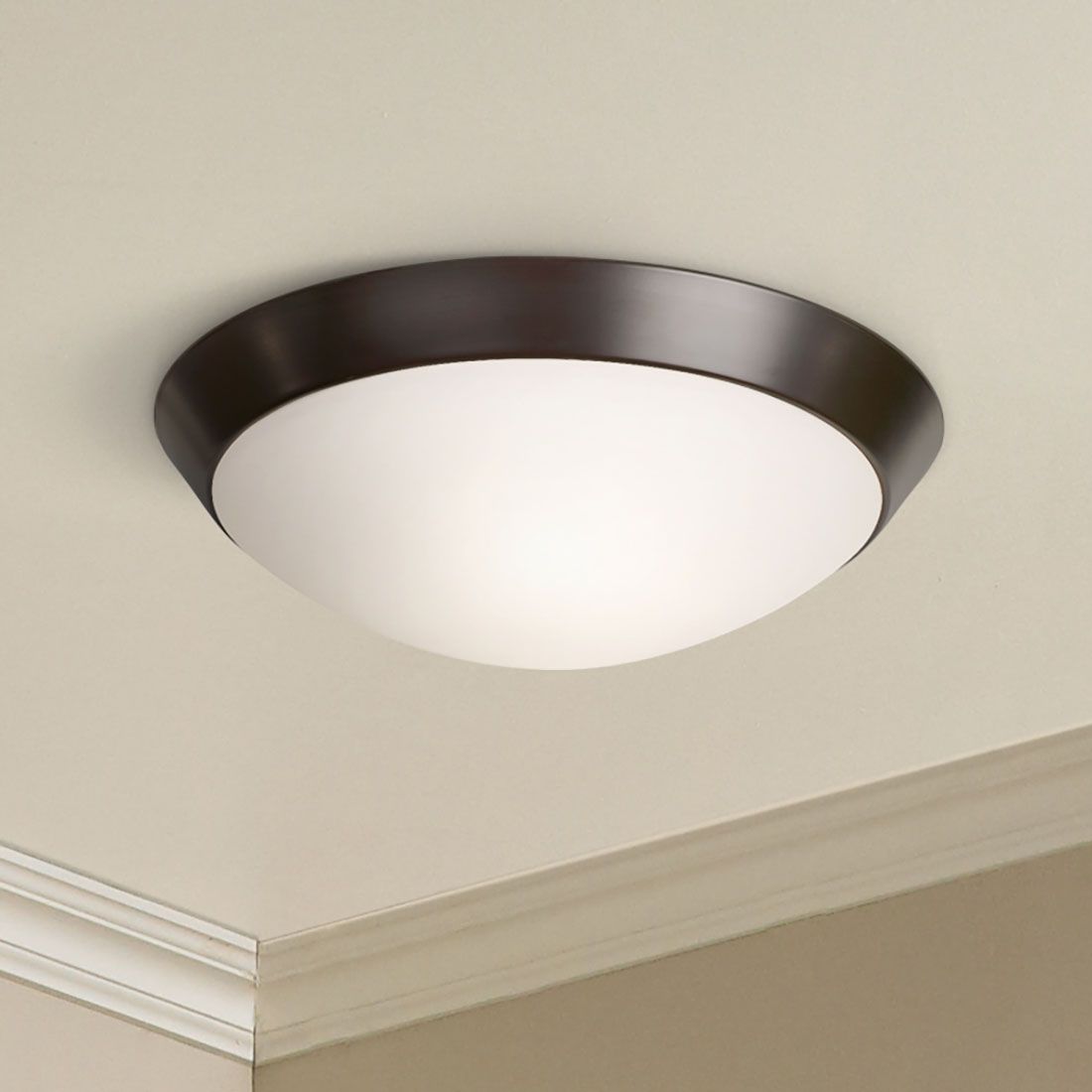 Davis 13" Wide OilRubbed Bronze Ceiling Light Fixture 12149 Lamps