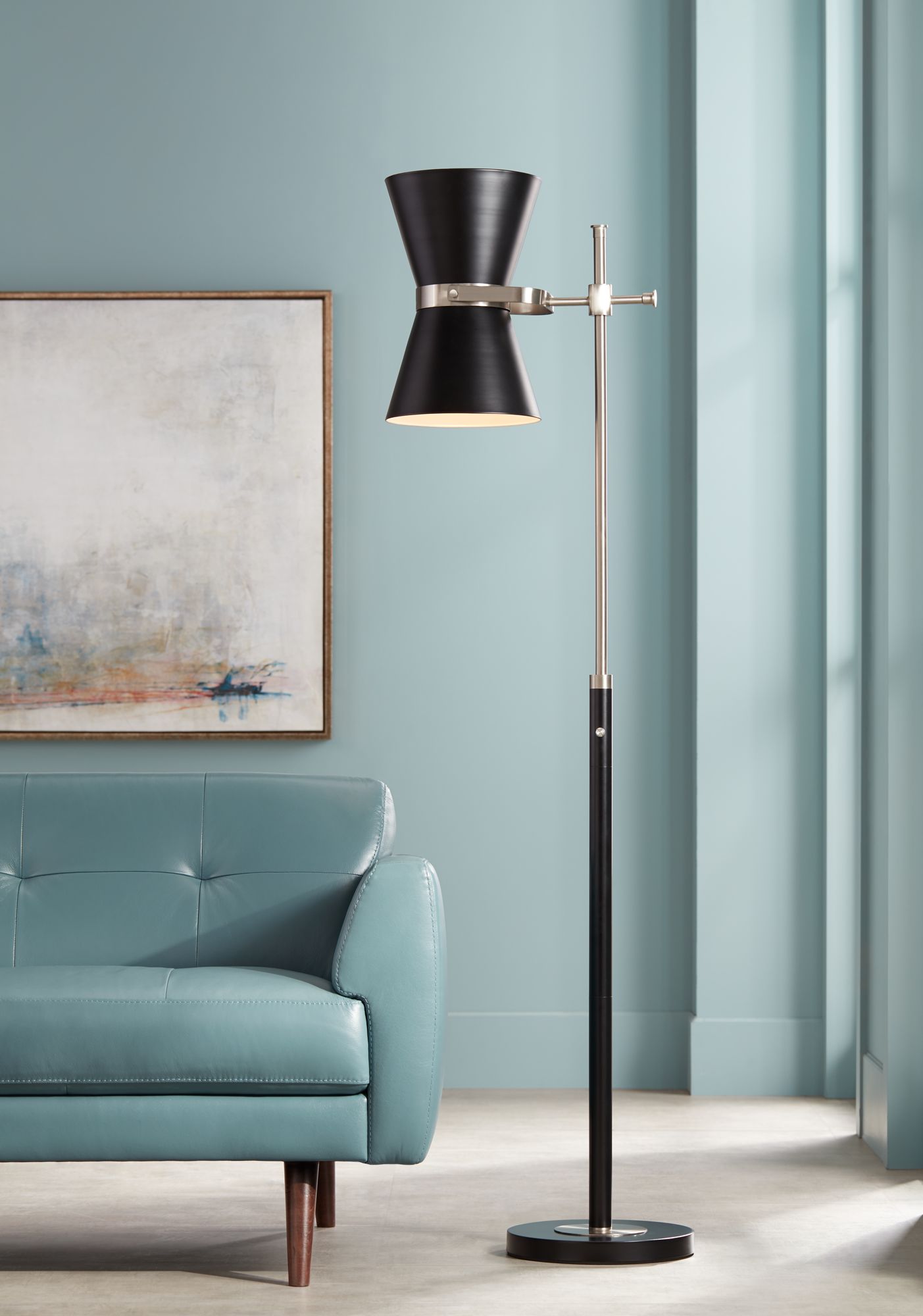 Possini Floor Lamps Possini Euro Design Modern Torchiere Floor Lamp