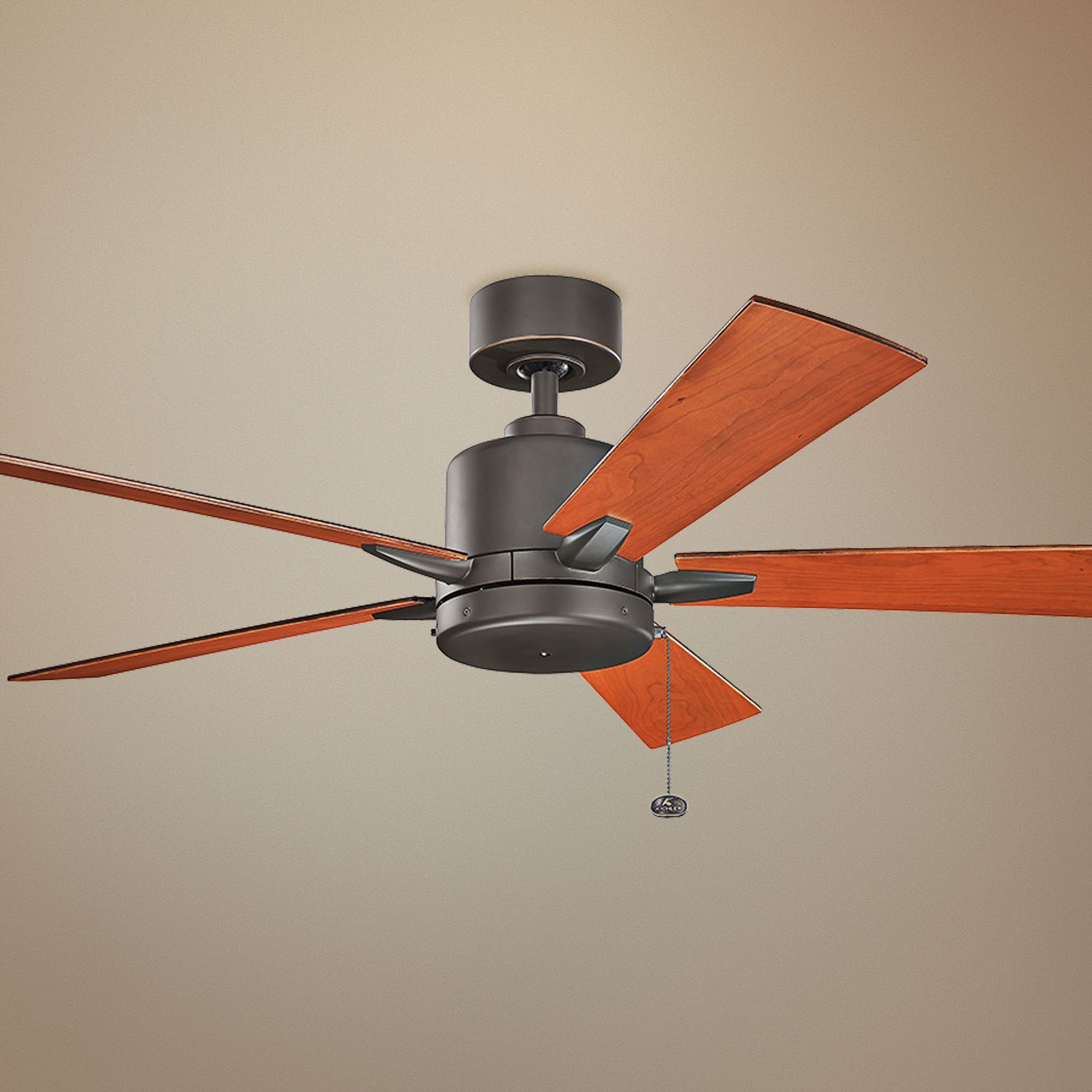52" Bowen Pull Chain Energy Star Olde Bronze Ceiling Fan 17V37