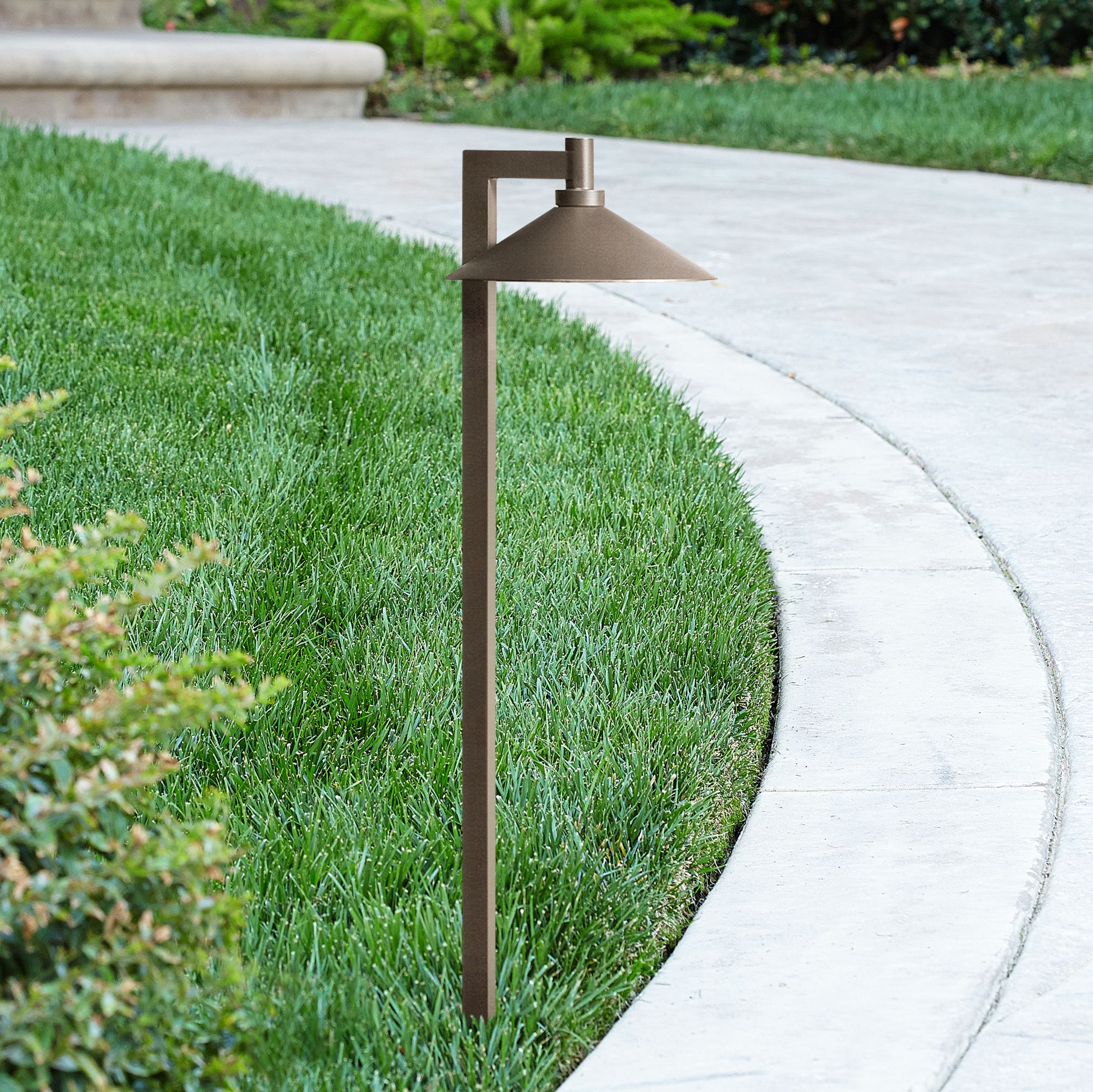 Kichler Landscape 26" High 2700K LED Bronze Ripley Path Light 1G345