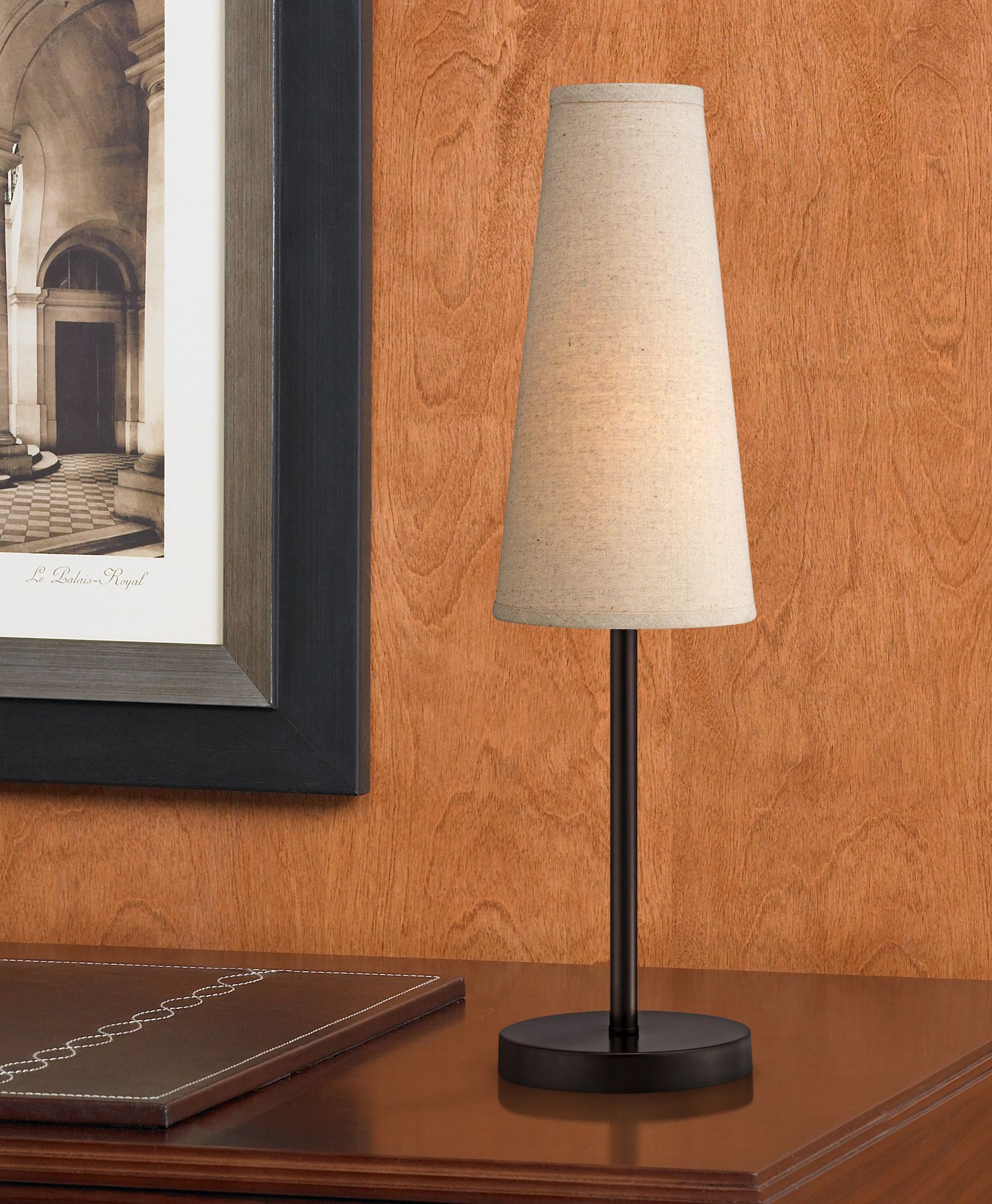 Snippet Espresso Bronze Accent Table Lamp 2G942 Lamps Plus