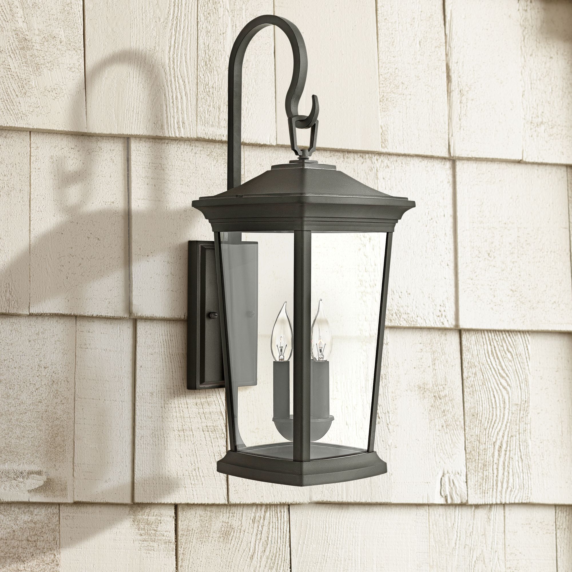 Hinkley Bromley 24 3/4" High Museum Black Outdoor Wall Light 38C26